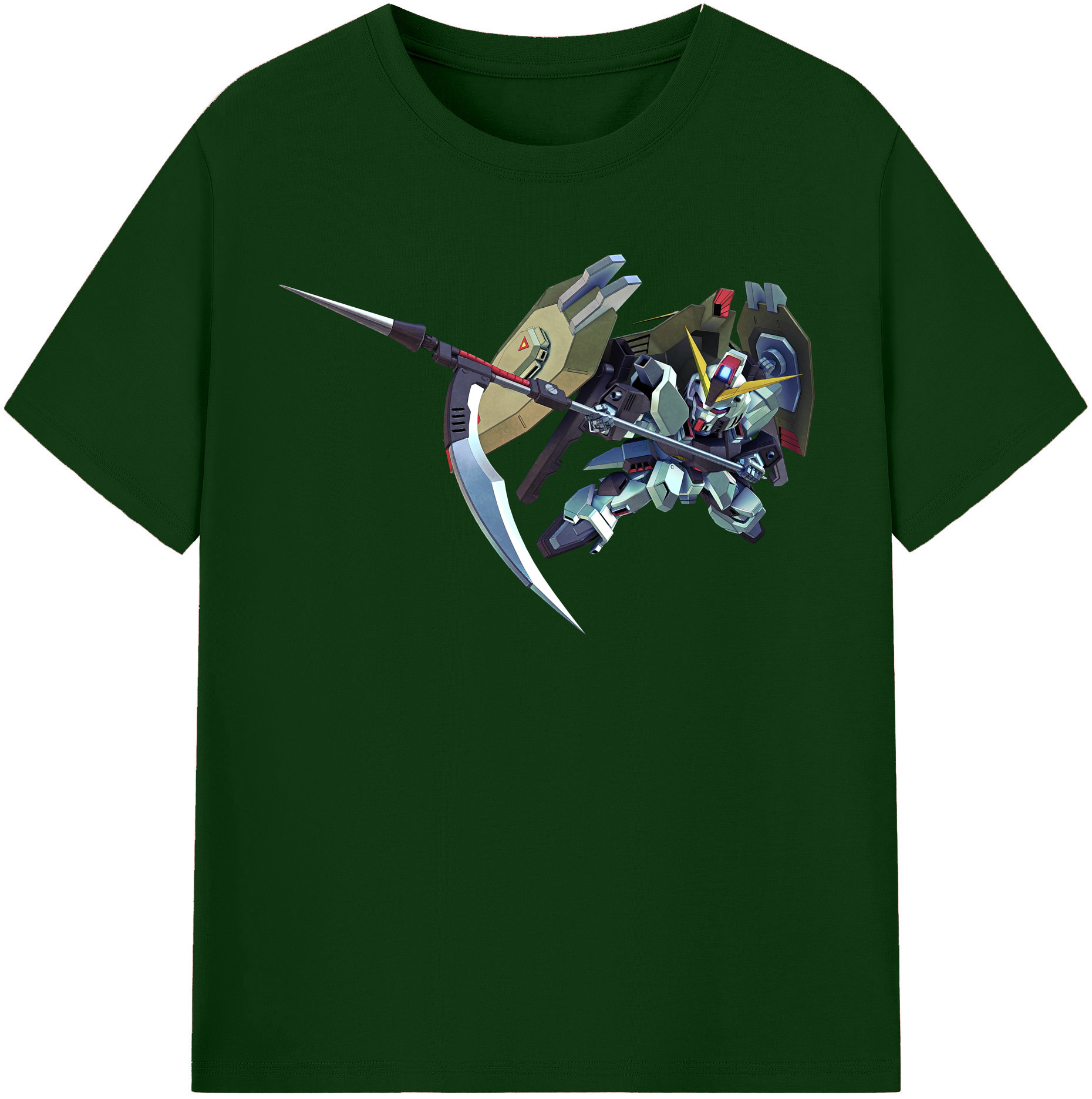 （画像用） 機動戦士ガンダム Mobile Suit Gundam 綿100％半袖Tシャツ（フロントプリント）